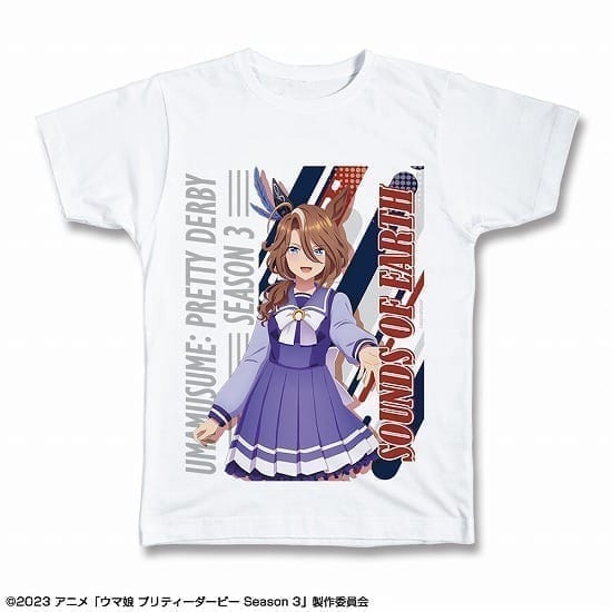 ウマ娘 Season 3 Tシャツ Lサイズ デザイン05(サウンズオブアース/制服ver.)【描き下ろし】