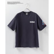 NASA|宇宙走娘<コスモピュエラ>ビッグシルエットTシャツ【A-type】(ウマ娘)  ミッドナイトネイビー