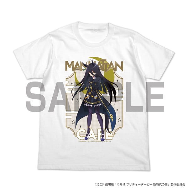 ウマ娘 劇場版 新時代の扉 マンハッタンカフェ フルカラーTシャツ WHITE-M