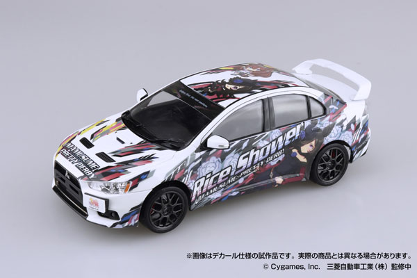 ウマ娘 3 1/24 痛車 Ver.2 CZ4A ランサーエボリューション X ファイナルエディション ‘15(ミツビシ)