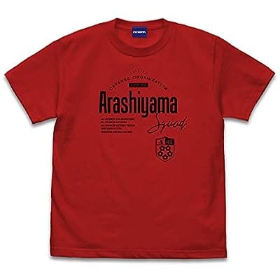 ワールドトリガー 嵐山隊 Tシャツ/RED