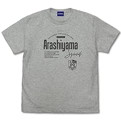 ワールドトリガー 嵐山隊 Tシャツ/MIX GRAY