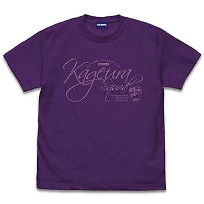 ワールドトリガー 影浦隊 Tシャツ/PURPLE-XL