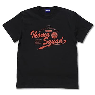 ワールドトリガー 生駒隊 Tシャツ/BLACK-XL