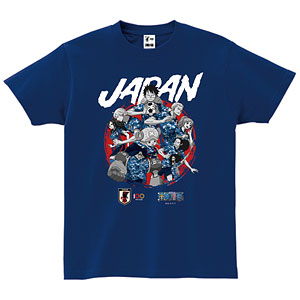 ONE PIECE Tシャツ サッカー日本代表ver. Size L