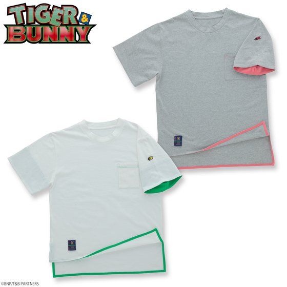 TIGER & BUNNY モックネックTシャツ 【SOURCES GRIFFIN】