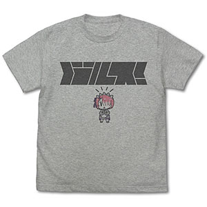 Re:ゼロから始める異世界生活 ラムの「バルス!」 Tシャツ/MIX GRAY-XL