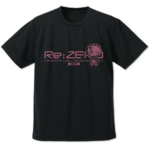 Re:ゼロから始める異世界生活 ラム ドライTシャツ デフォルメVer./BLACK-S