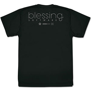 冴えない彼女の育てかた Fine blessing software(6年後ver.) ドライTシャツ/BLACK-S