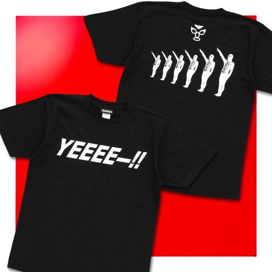 仮面ライダー ショッカー戦闘員 「YEEEEー!」Tシャツ