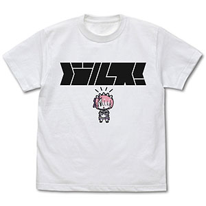 Re:ゼロから始める異世界生活 ラムの「バルス!」 Tシャツ/WHITE-L