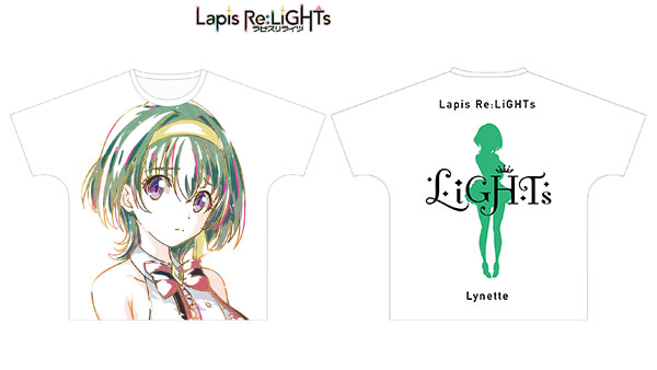 Lapis Re：LiGHTs リネット Ani-Art フルグラフィックTシャツ ユニセックス S[アルマビアンカ]