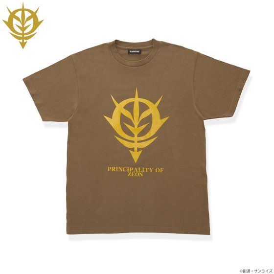 機動戦士ガンダム ジオン軍マークゴールドVer. Tシャツ 【2021年10月発送】