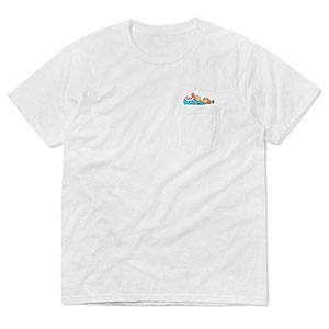 ワンピース チョッパー フルカラーポケットTシャツ/WHITE-XL