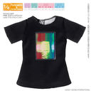 ドールウェア ピュアニーモ サイズ POC522-BKR PNS グラフィックTシャツ ブラック x レインボー
