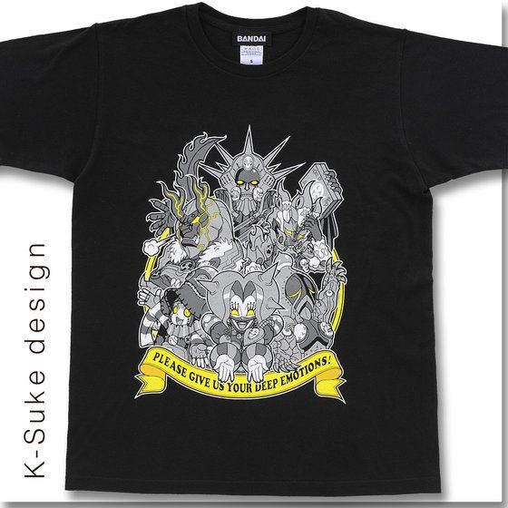 K-Suke Design Tee 獣電戦隊キョウリュウジャー デーボス軍GIVE US EMOTIONS Tシャツ