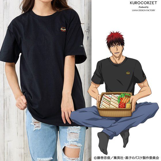 黒子のバスケ【KUROCORZET】火神のTシャツ(19SS)