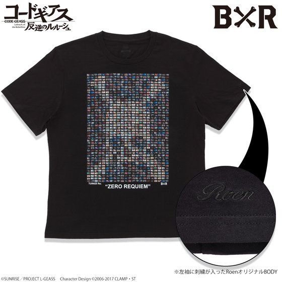 B×R コードギアス Tシャツ TURN25 Re;>