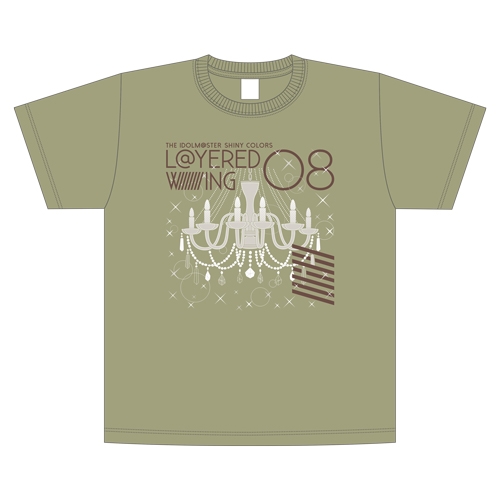 THE IDOLM@STER SHINY COLORS L@YERED WING 08 Tシャツ(M)