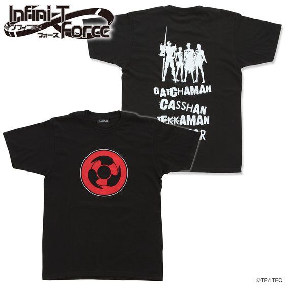 Infini-T Force(インフィニティ フォース)ロゴTシャツ(黒)テッカマン