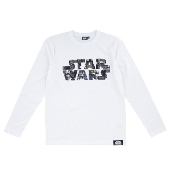 STAR WARS plastic model  ランナー柄 ロングTシャツ