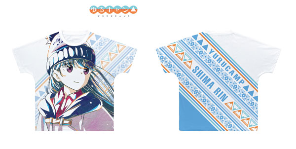 ゆるキャン△ 志摩リン Ani-Art 第4弾 フルグラフィックTシャツ ユニセックス XL
