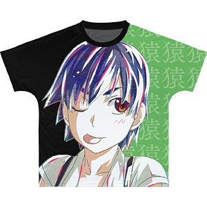 続・終物語 神原駿河 Ani-Art フルグラフィックTシャツ ユニセックス S