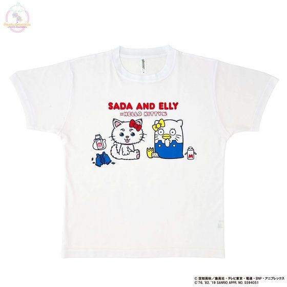 銀魂×Sanrio characters フルカラーTシャツ 【2019年4月発送】
