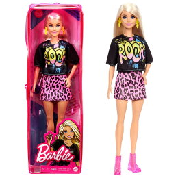 バービー(Barbie) ファッショニスタ ブラックTシャツ GRB47