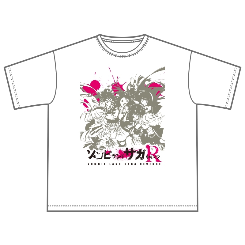 ゾンビランドサガ リベンジ オリジナルTシャツ キービジュアルver.【エイベックス】