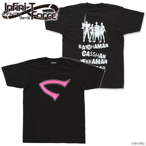 Infini-T Force(インフィニティ フォース)ロゴTシャツ(黒)キャシャーン