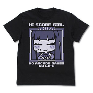 ハイスコアガール Tシャツ/BLACK-L