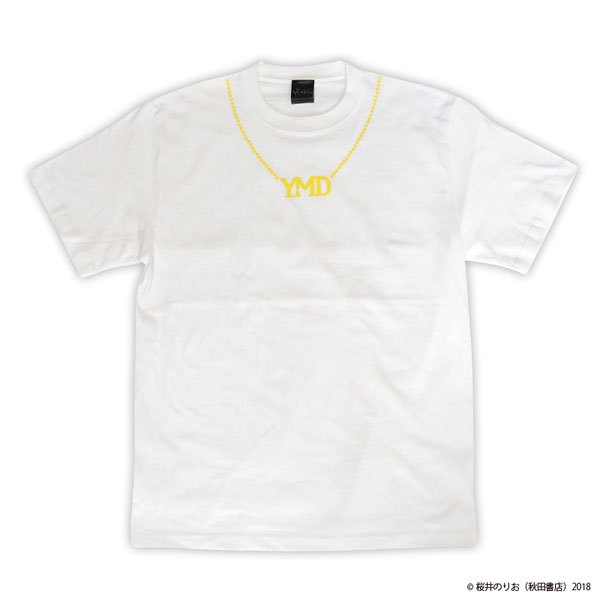 僕の心のヤバイやつ YMDネックレスTシャツ XLサイズ WHITE