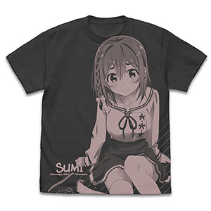 彼女、お借りします 桜沢墨 オールプリントTシャツ/SUMI-L