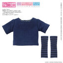 ドールウェア ピュアニーモサイズ ALB217-BLN PNXS Tシャツ&アームカバーset ～Alvastaria outfit collection～ ブルー x ネイビー