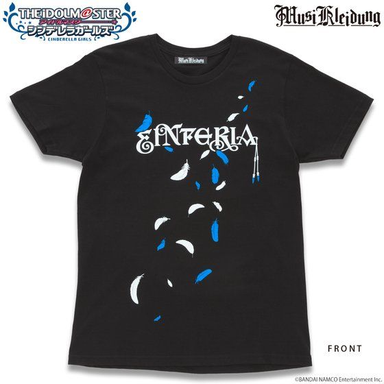 Musikleidung THE IDOLM@STER CINDERELLA GIRLS Tシャツ アインフェリア