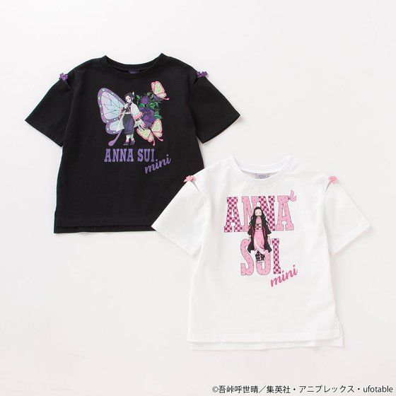 鬼滅の刃×ANNA SUI mini TシャツA【二次受注:2021年5月発送】