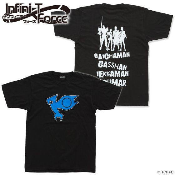 Infini-T Force(インフィニティ フォース)ロゴTシャツ(黒)ポリマー
