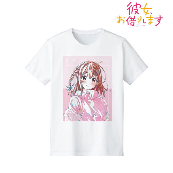TVアニメ『彼女、お借りします』 桜沢墨 Ani-Art 第2弾 Tシャツ レディース XL