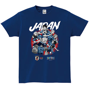 ONE PIECE Tシャツ サッカー日本代表ver. Size XL