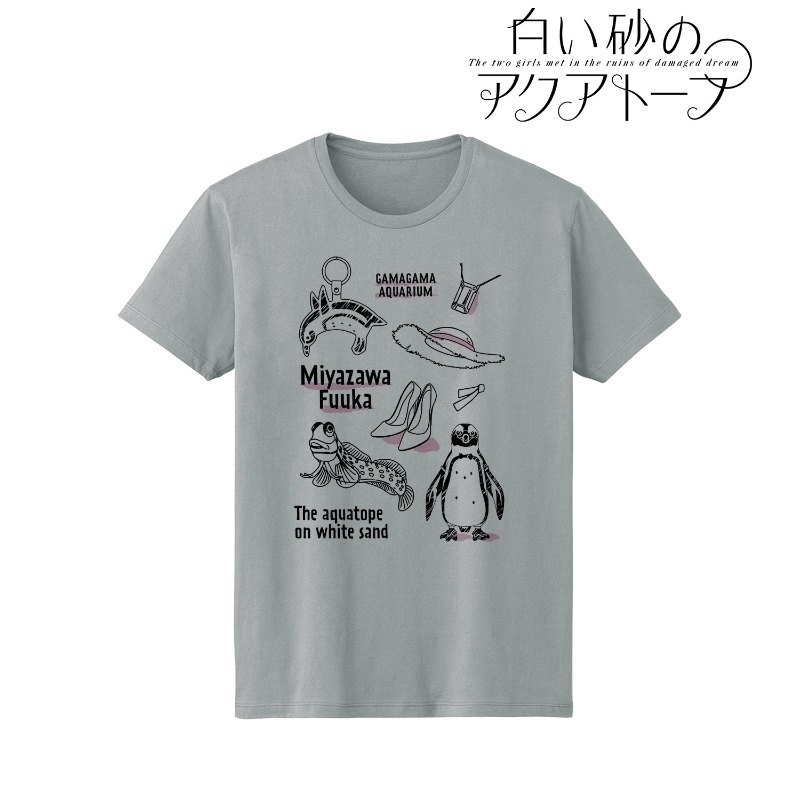 白い砂のアクアトープ 宮沢 風花 Ani-Sketch Tシャツレディース(サイズ/XL)
