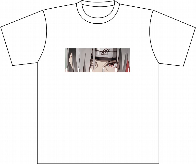 NARUTO-ナルト- 疾風伝 Tシャツ PALE TONE series うちはイタチ 結印 ver.