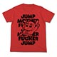 ポプテピピックJUMP Tシャツ/フレンチレッド-XL