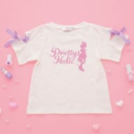 Pretty Holic Petit  デザイン半袖TシャツA(袖リボンタイプ)