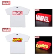Marvel/Marvel Comic l ロゴTシャツ&ロゴフィギュア