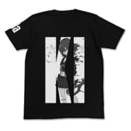 キルラキル 纏流子 Tシャツ/ブラック-XL