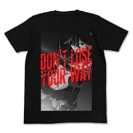 キルラキル Don’t lose your way Tシャツ/ブラック-L