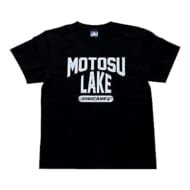 ゆるキャン△ MOTOSU LAKE Tシャツ ブラック XL