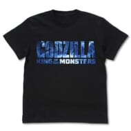 GODZILLA K.O.M. ゴジラロゴ Tシャツ/BLACK-XL