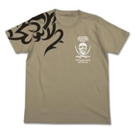 ブラック・ラグーン レヴィ タトゥーTシャツ/SAND KHAKI-XL